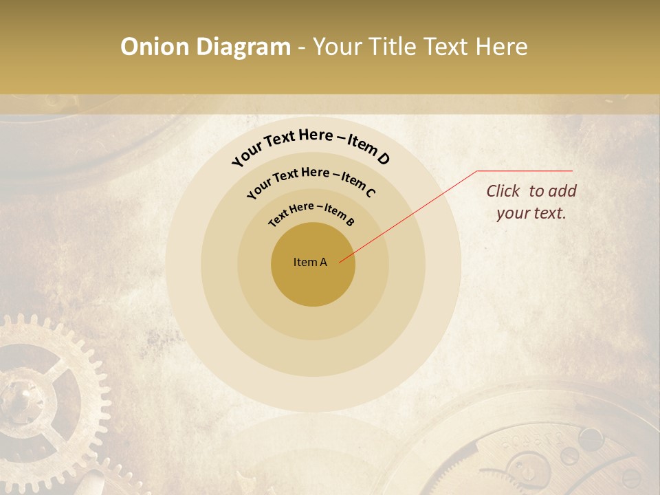 Clock Antiquity Antiques PowerPoint Template