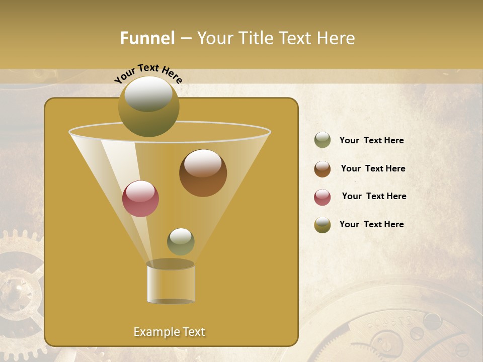 Clock Antiquity Antiques PowerPoint Template