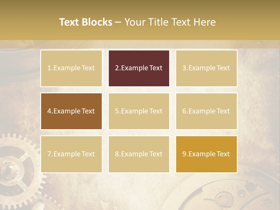 Clock Antiquity Antiques PowerPoint Template