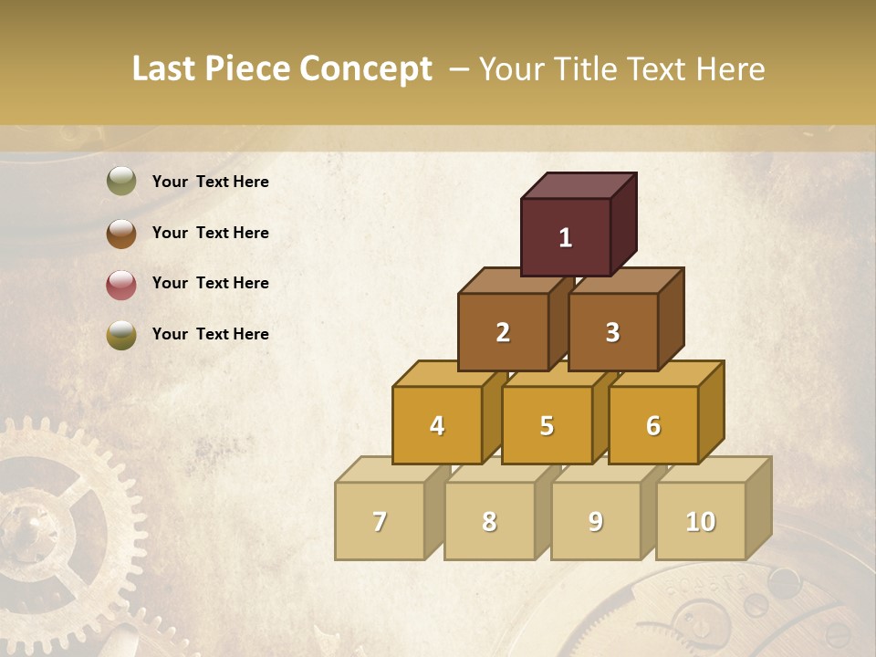 Clock Antiquity Antiques PowerPoint Template