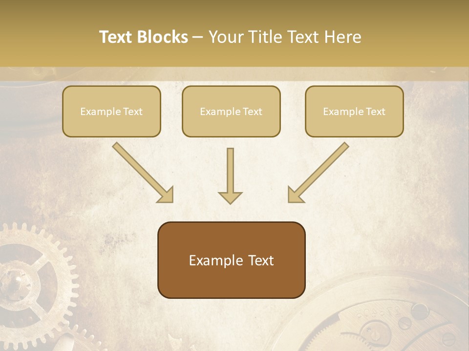 Clock Antiquity Antiques PowerPoint Template