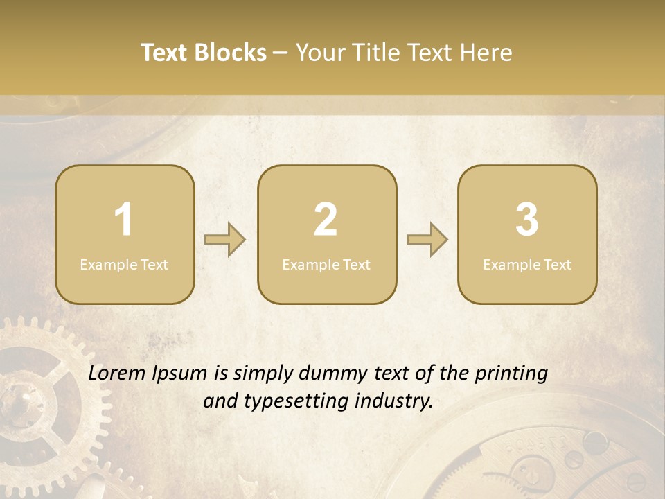 Clock Antiquity Antiques PowerPoint Template