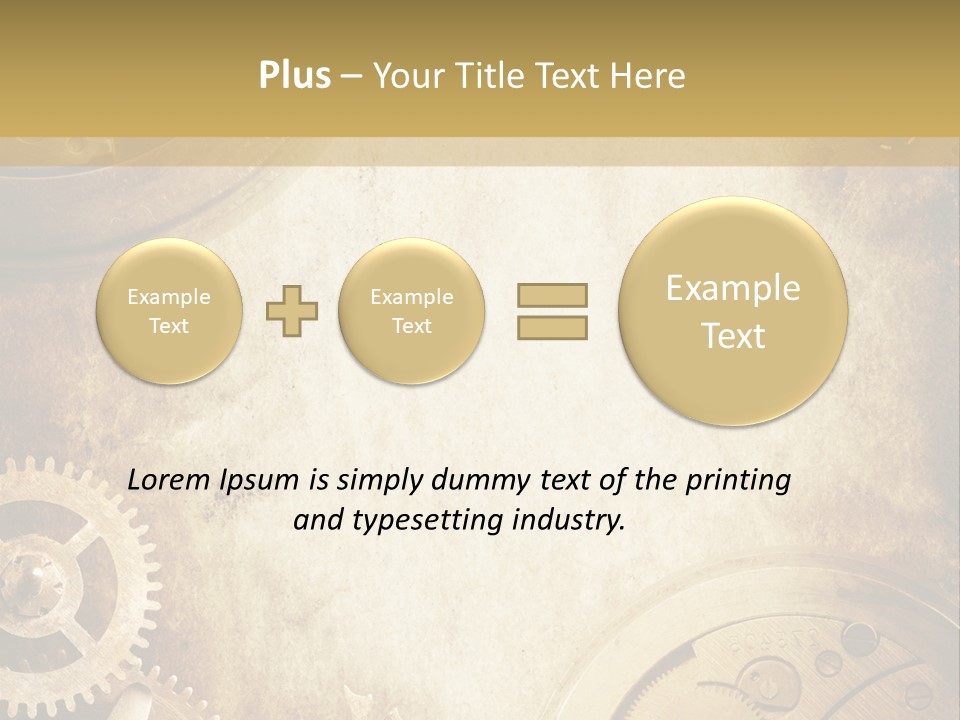 Clock Antiquity Antiques PowerPoint Template