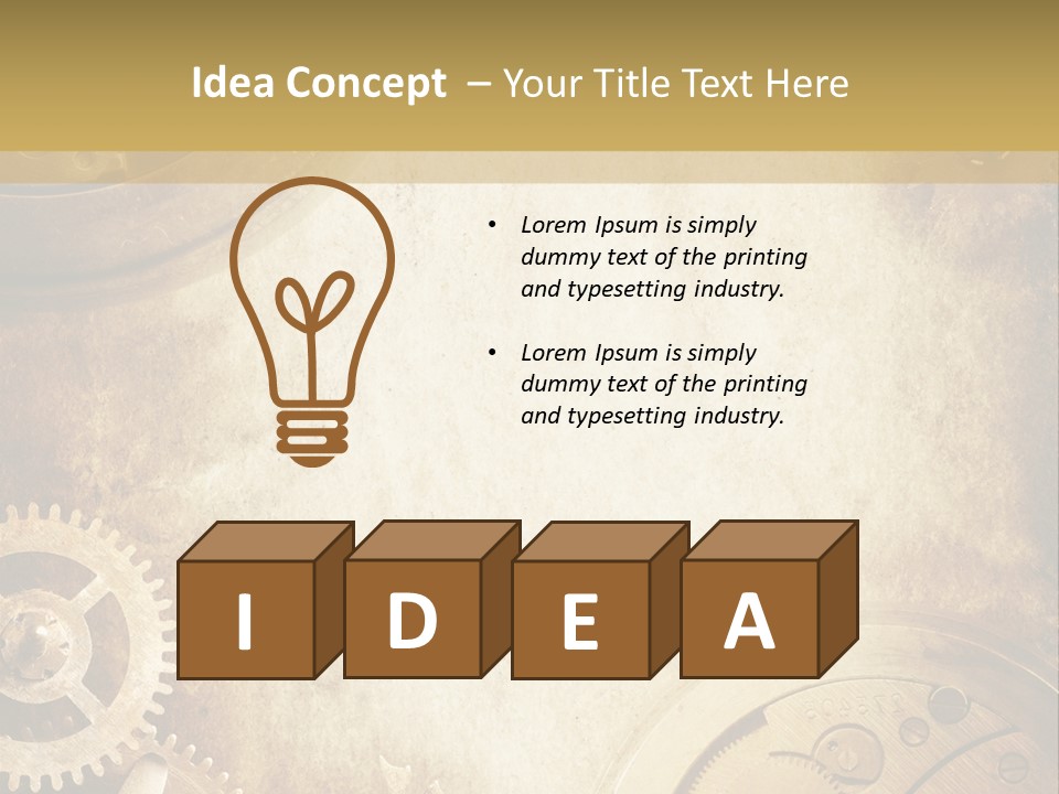 Clock Antiquity Antiques PowerPoint Template