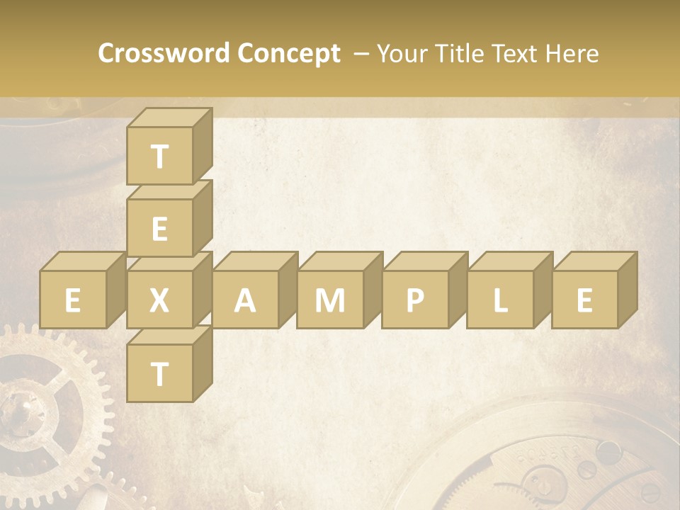 Clock Antiquity Antiques PowerPoint Template