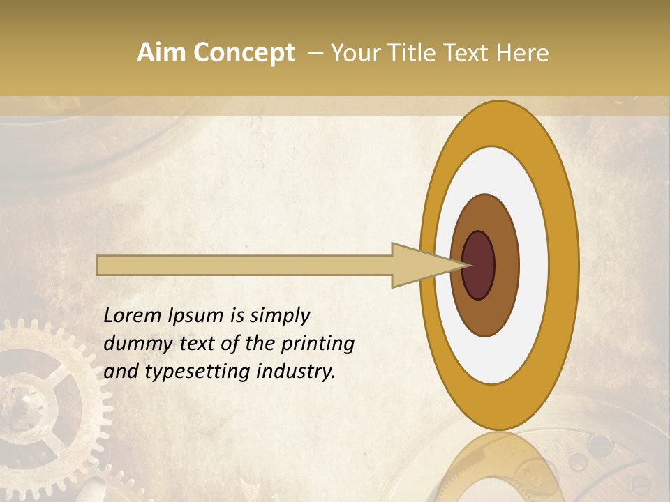 Clock Antiquity Antiques PowerPoint Template