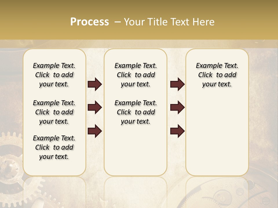 Clock Antiquity Antiques PowerPoint Template