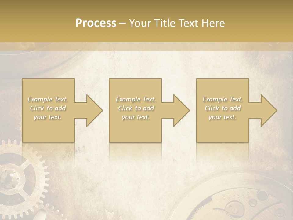 Clock Antiquity Antiques PowerPoint Template