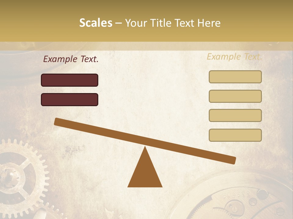 Clock Antiquity Antiques PowerPoint Template