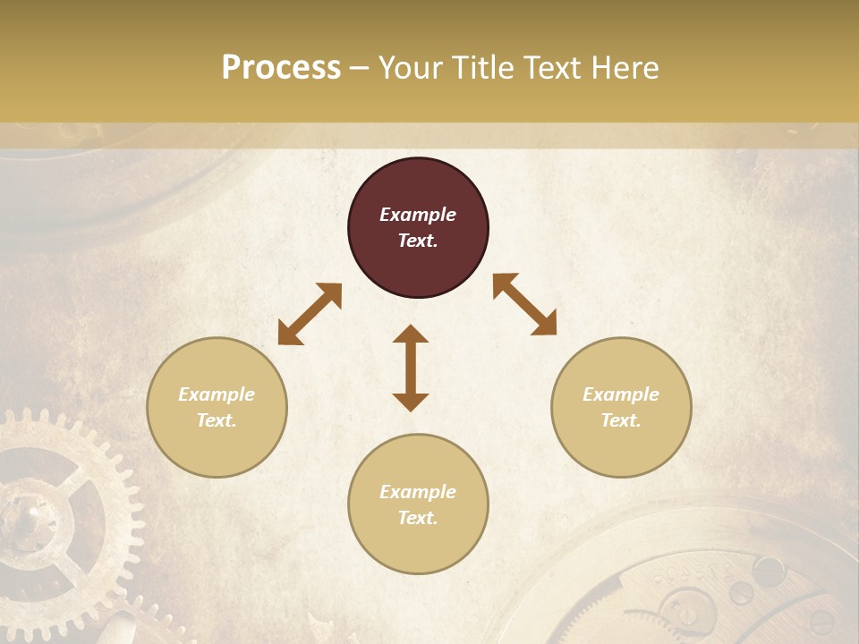 Clock Antiquity Antiques PowerPoint Template