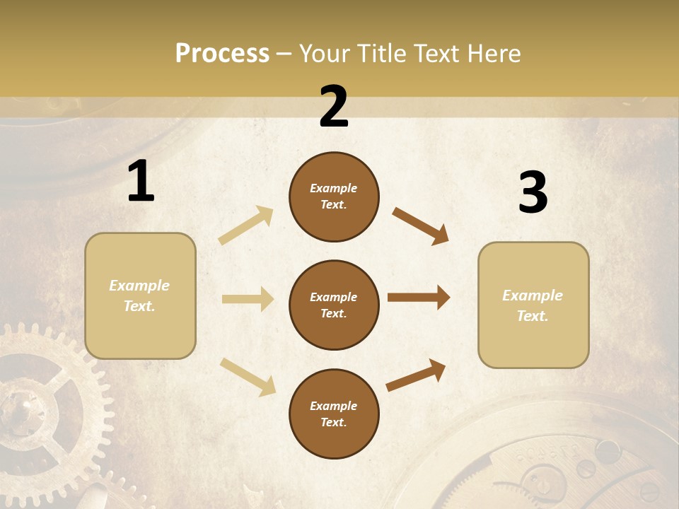 Clock Antiquity Antiques PowerPoint Template