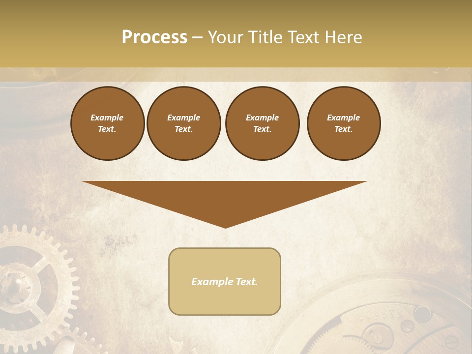 Clock Antiquity Antiques PowerPoint Template