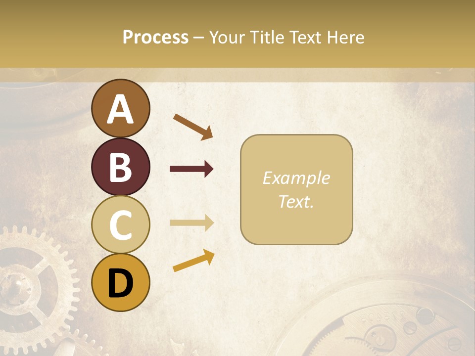 Clock Antiquity Antiques PowerPoint Template