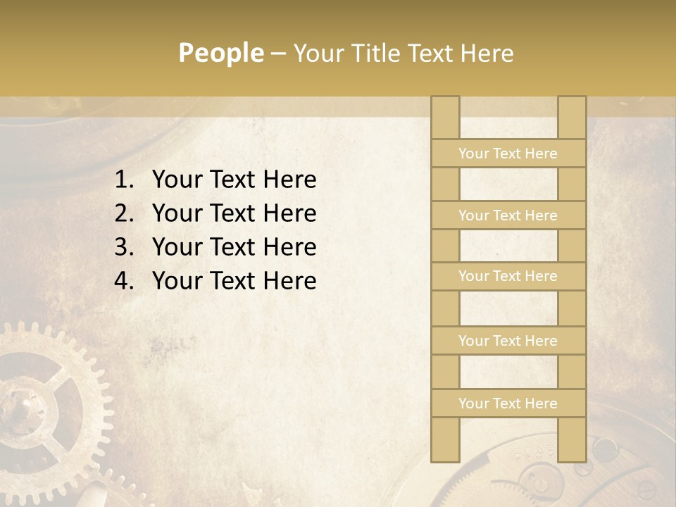 Clock Antiquity Antiques PowerPoint Template