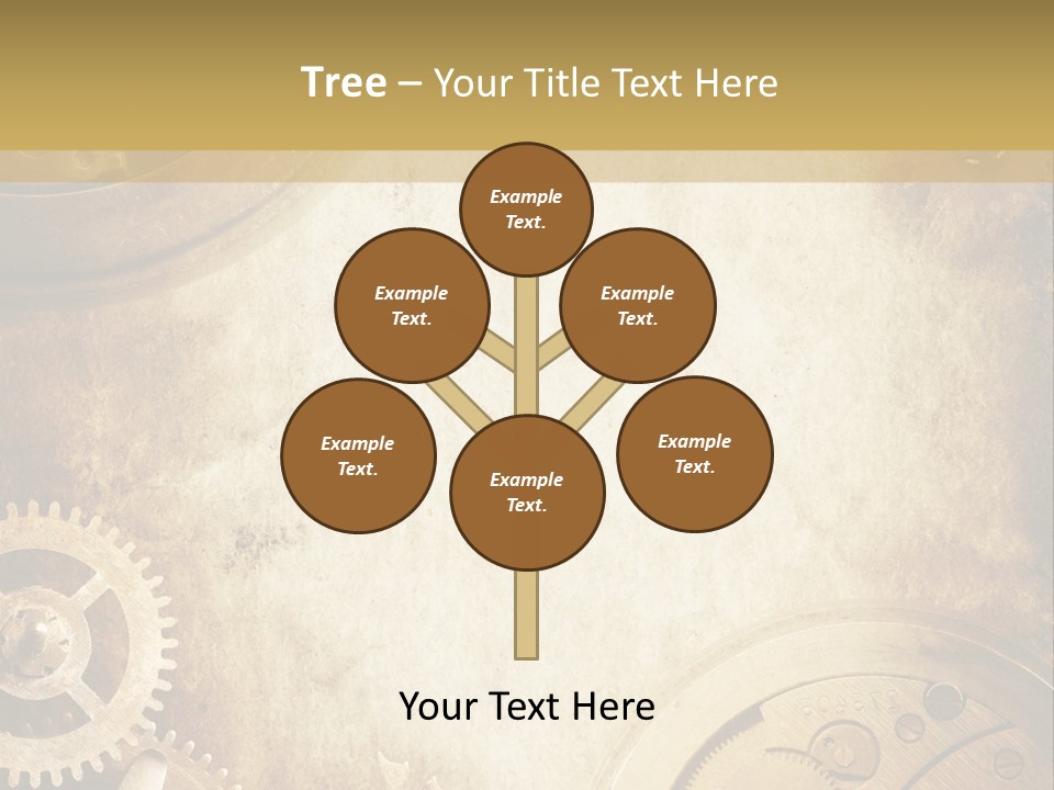 Clock Antiquity Antiques PowerPoint Template