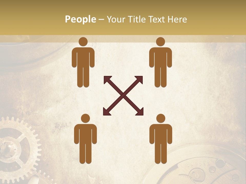 Clock Antiquity Antiques PowerPoint Template