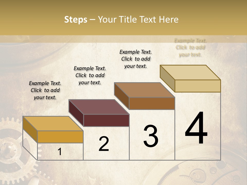 Clock Antiquity Antiques PowerPoint Template