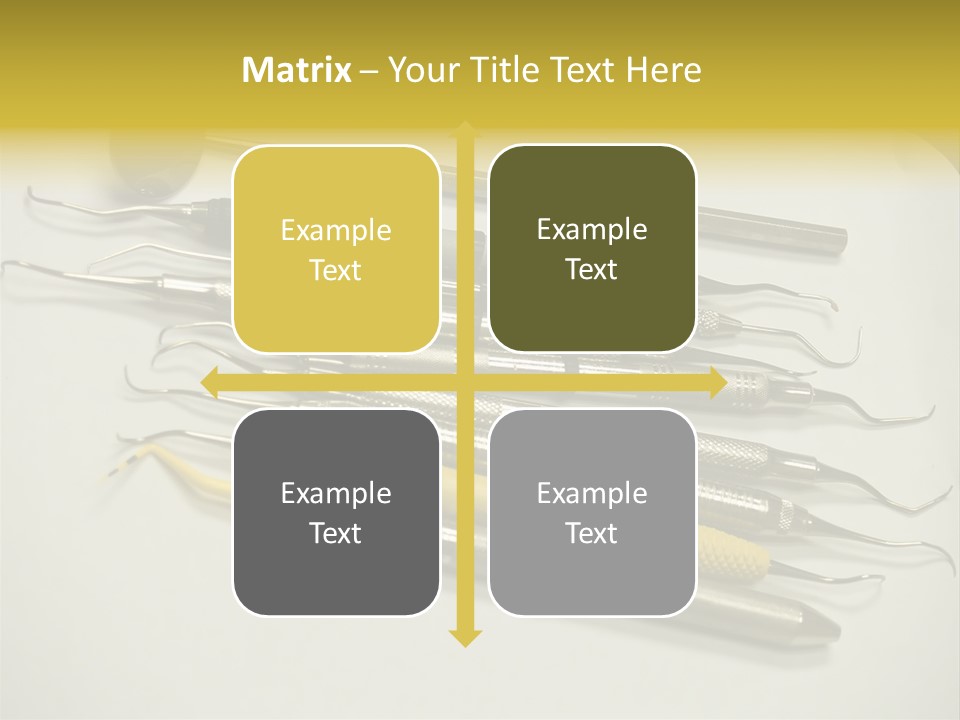 Dentist Tools PowerPoint Template
