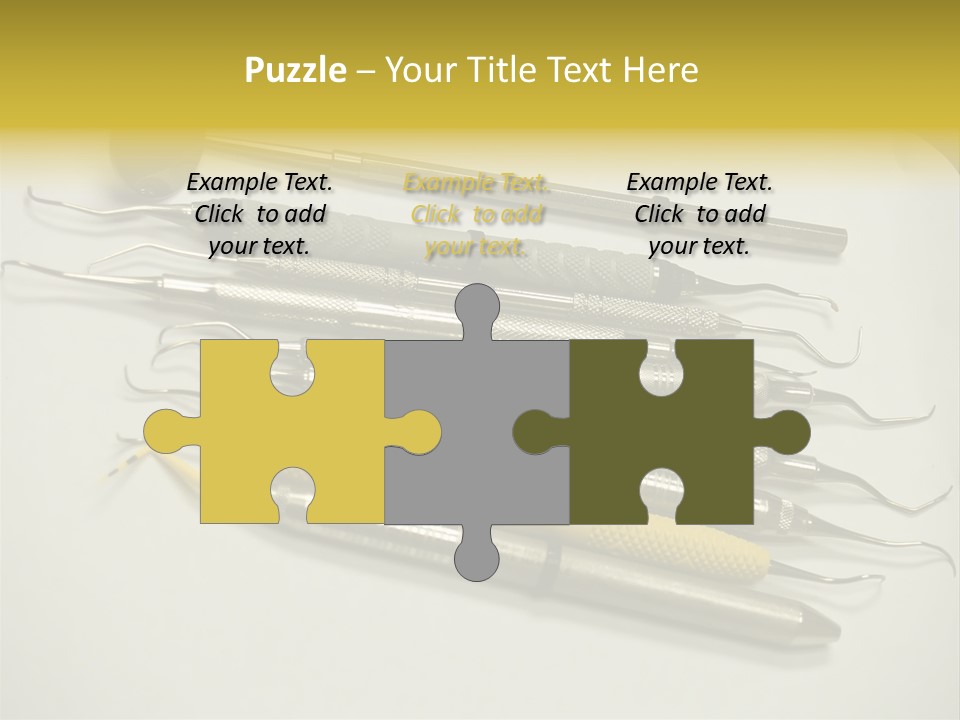 Dentist Tools PowerPoint Template