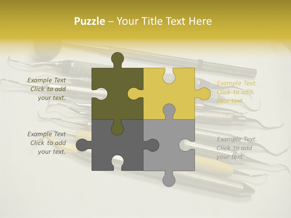 Dentist Tools PowerPoint Template