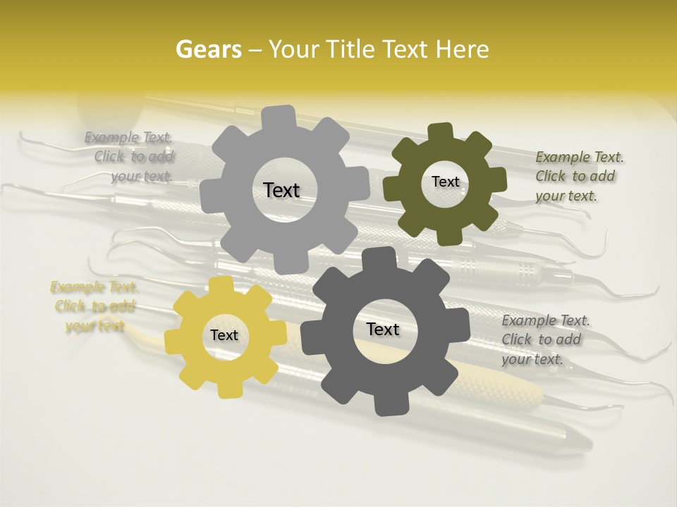 Dentist Tools PowerPoint Template