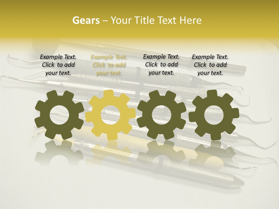 Dentist Tools PowerPoint Template