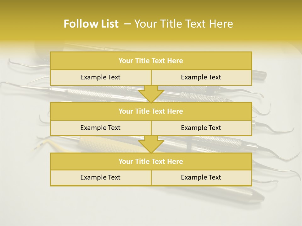 Dentist Tools PowerPoint Template