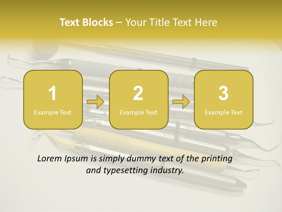Dentist Tools PowerPoint Template