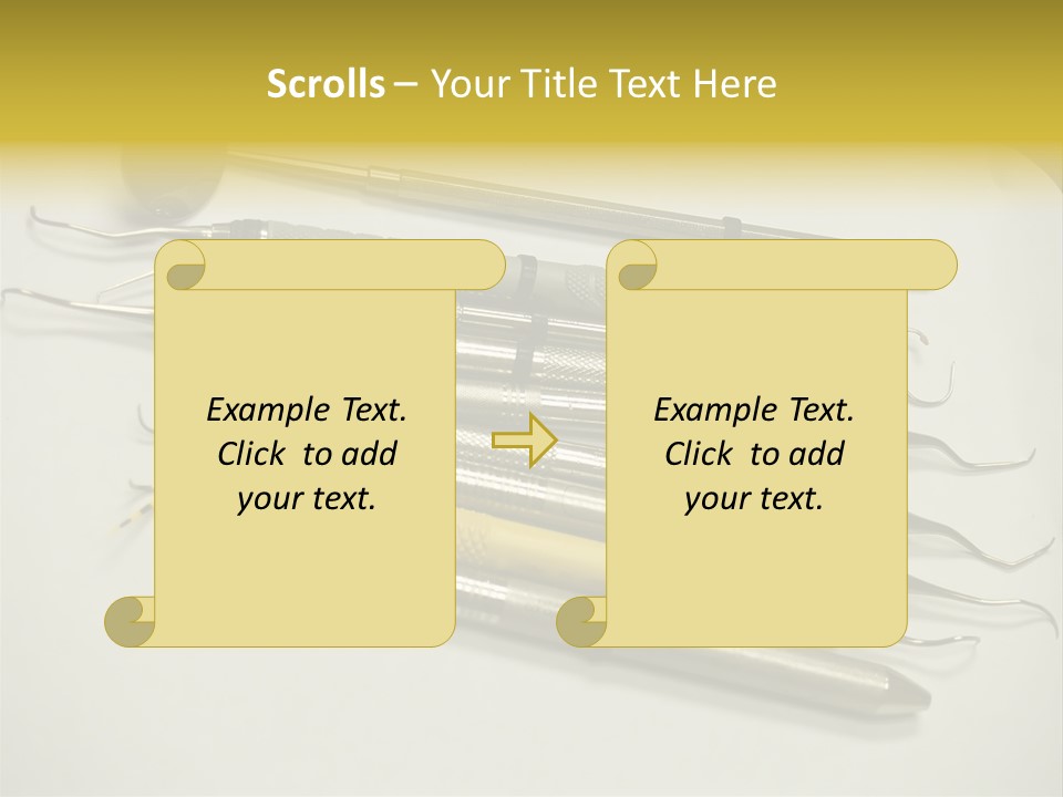 Dentist Tools PowerPoint Template