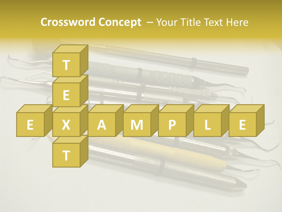 Dentist Tools PowerPoint Template