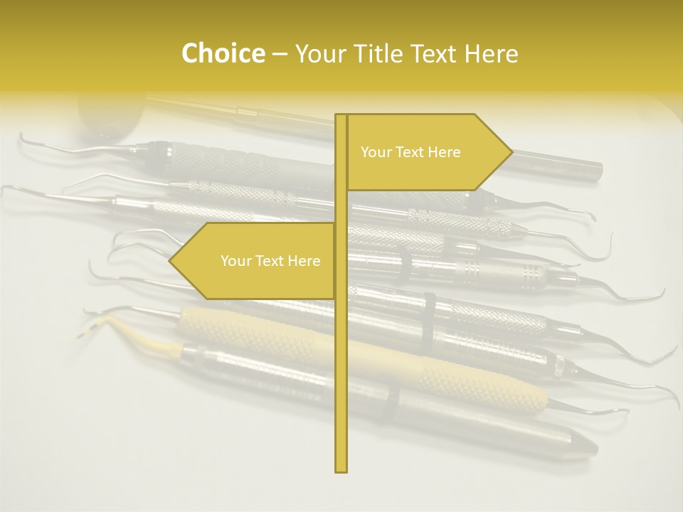 Dentist Tools PowerPoint Template