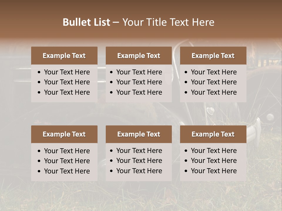 Junk Yard PowerPoint Template