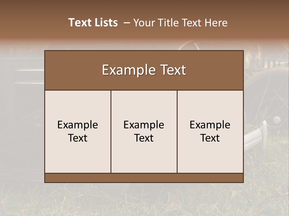 Junk Yard PowerPoint Template