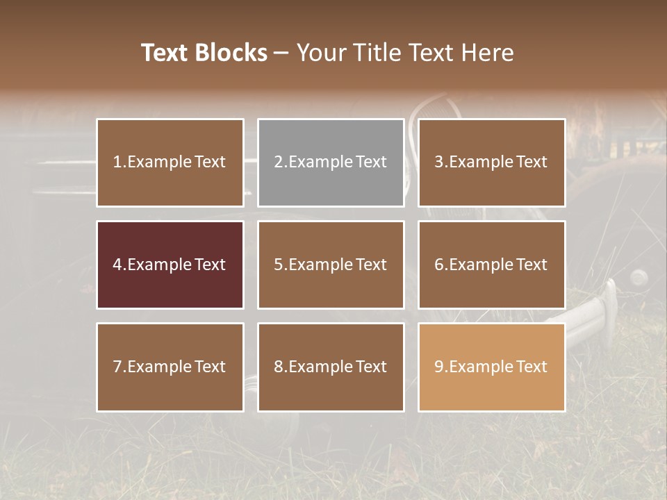 Junk Yard PowerPoint Template