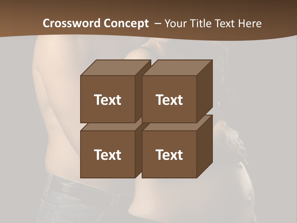 People Anticipation Looking PowerPoint Template