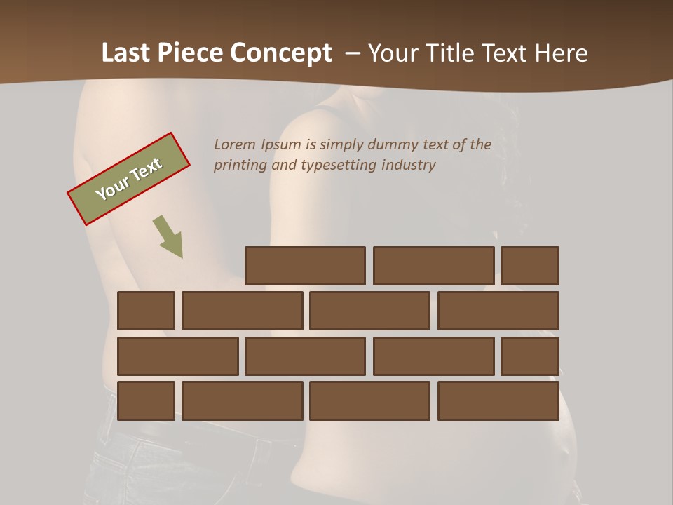 People Anticipation Looking PowerPoint Template