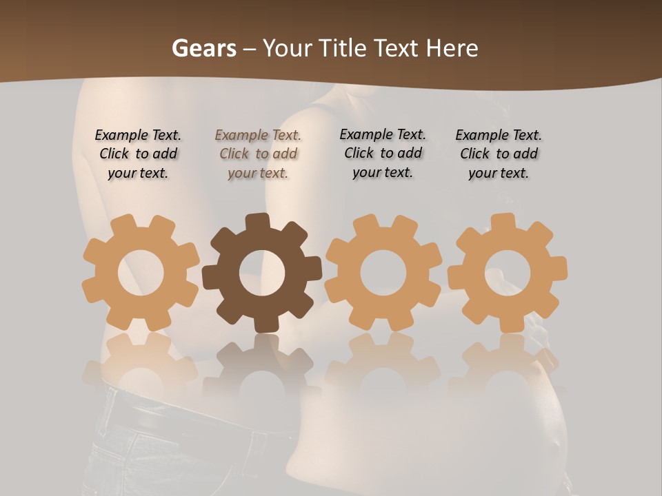 People Anticipation Looking PowerPoint Template