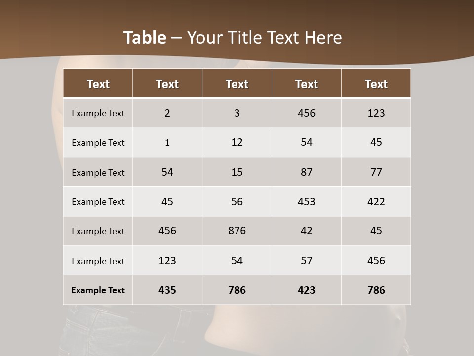 People Anticipation Looking PowerPoint Template
