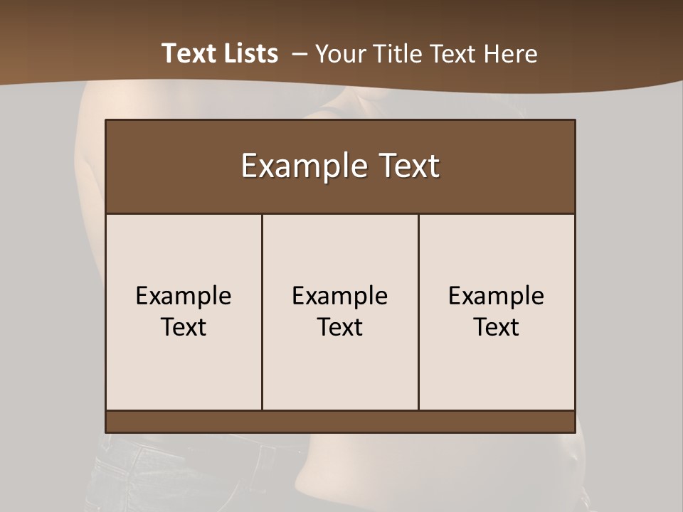 People Anticipation Looking PowerPoint Template