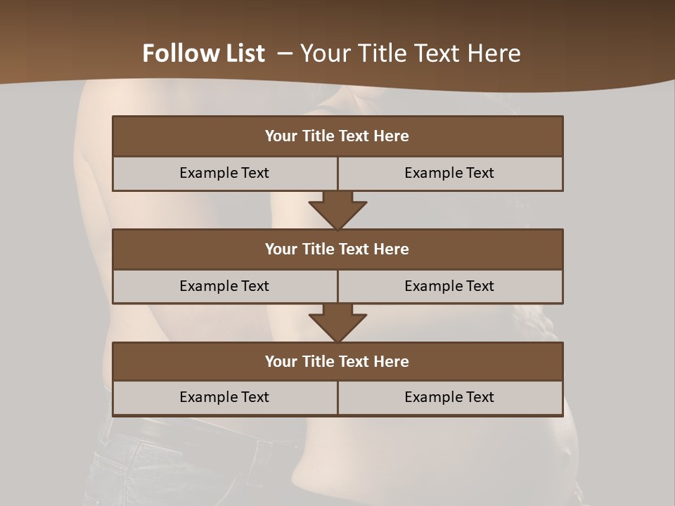 People Anticipation Looking PowerPoint Template