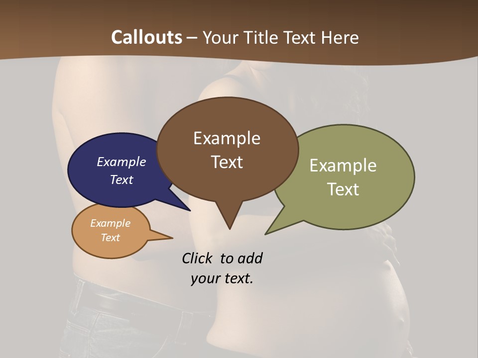 People Anticipation Looking PowerPoint Template