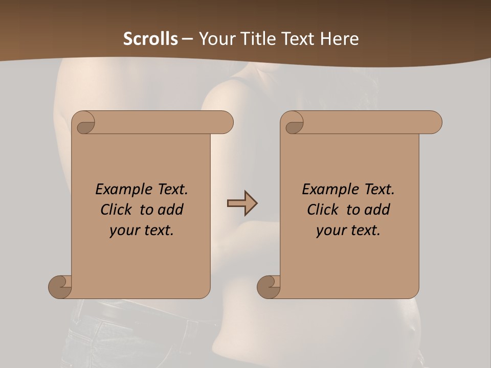 People Anticipation Looking PowerPoint Template