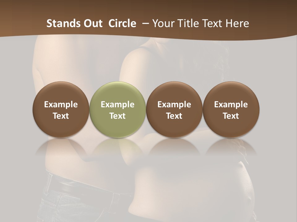 People Anticipation Looking PowerPoint Template