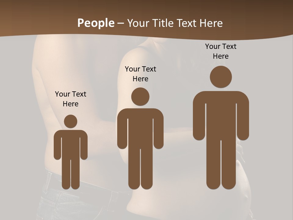 People Anticipation Looking PowerPoint Template