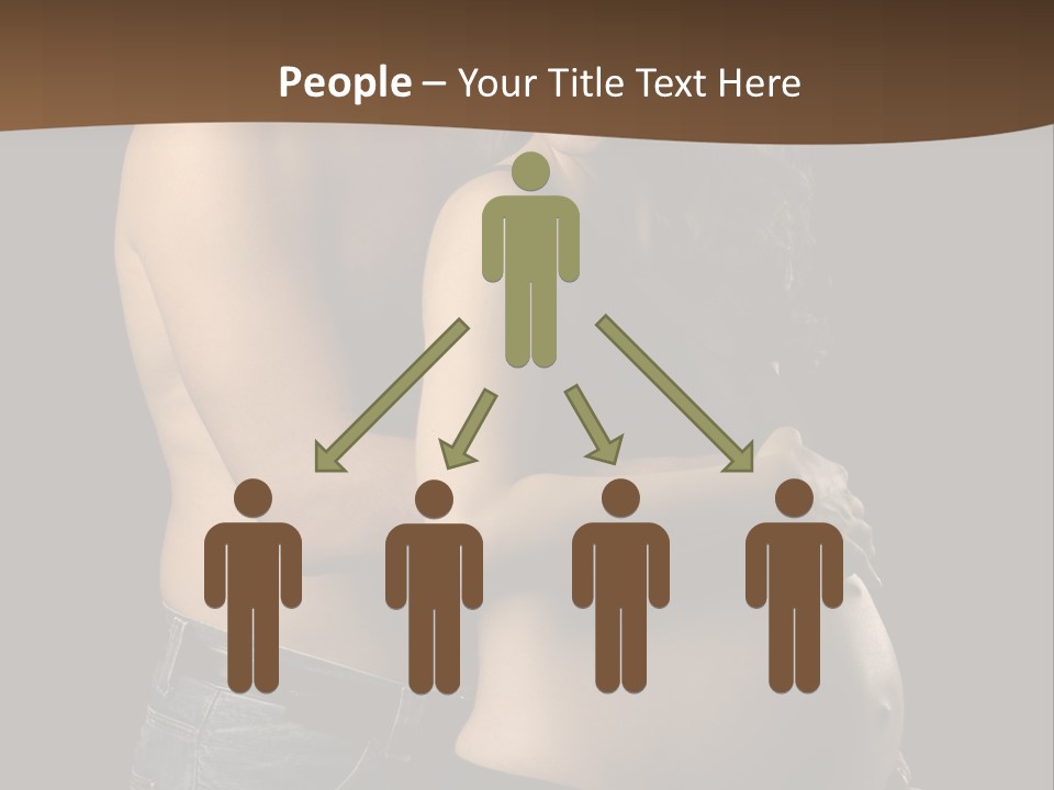 People Anticipation Looking PowerPoint Template