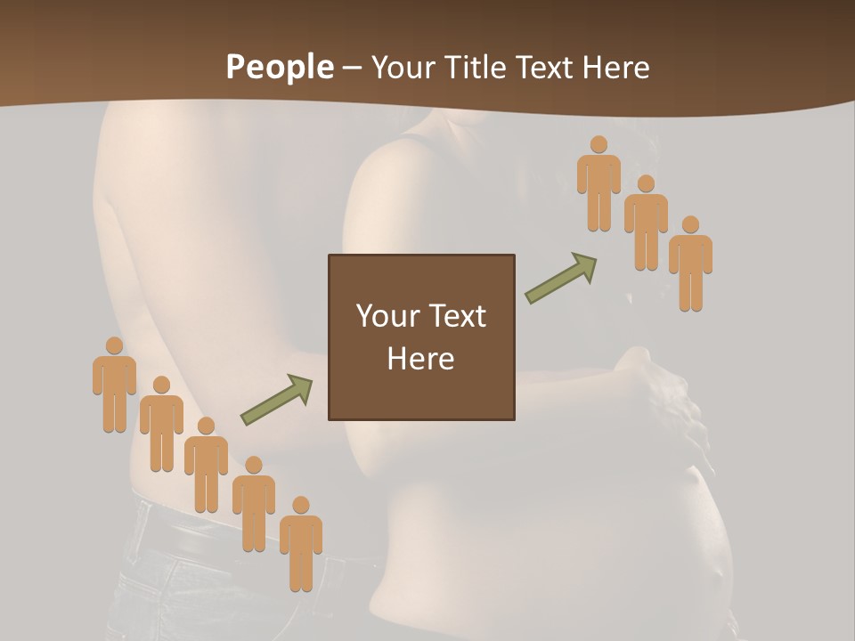 People Anticipation Looking PowerPoint Template