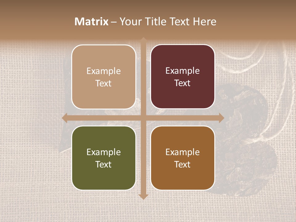 Wooden Hearts PowerPoint Template