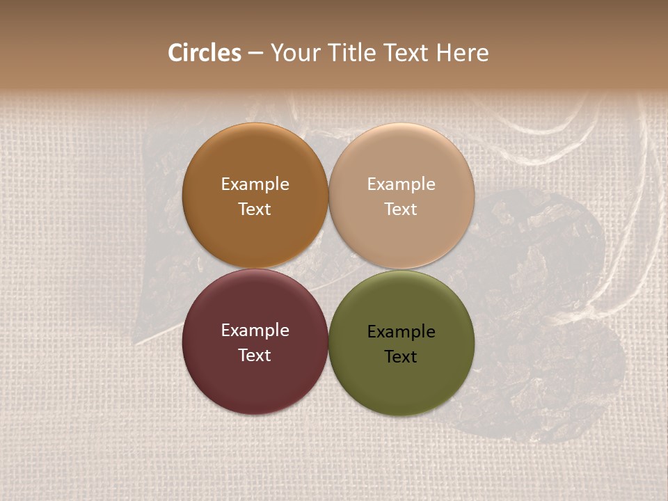 Wooden Hearts PowerPoint Template