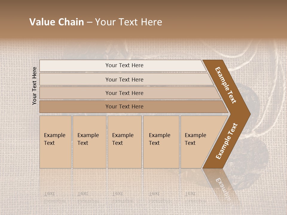 Wooden Hearts PowerPoint Template