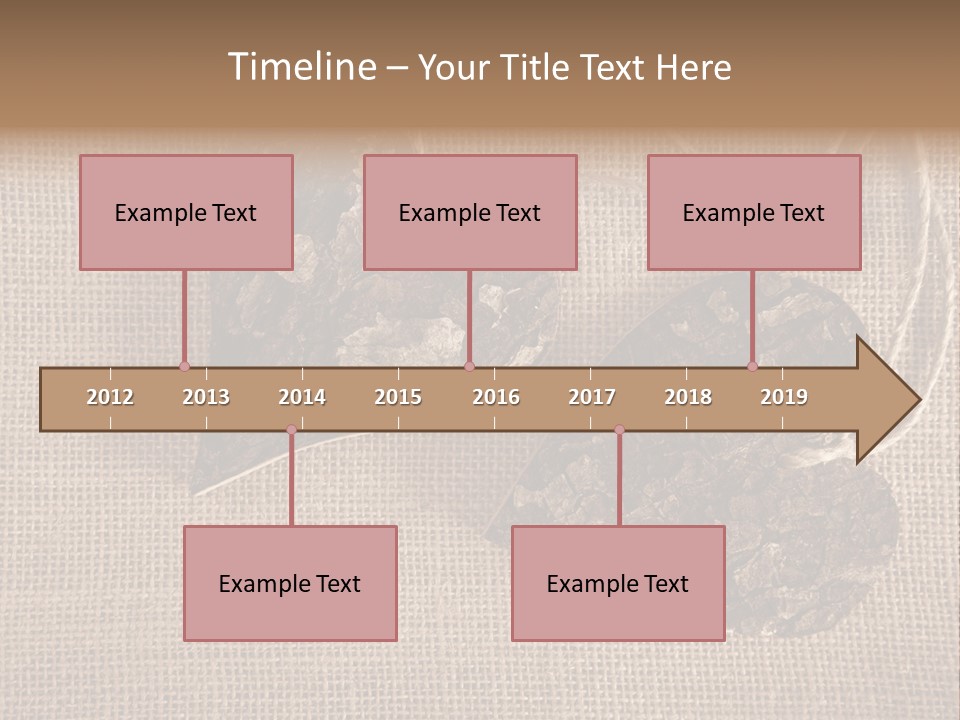 Wooden Hearts PowerPoint Template